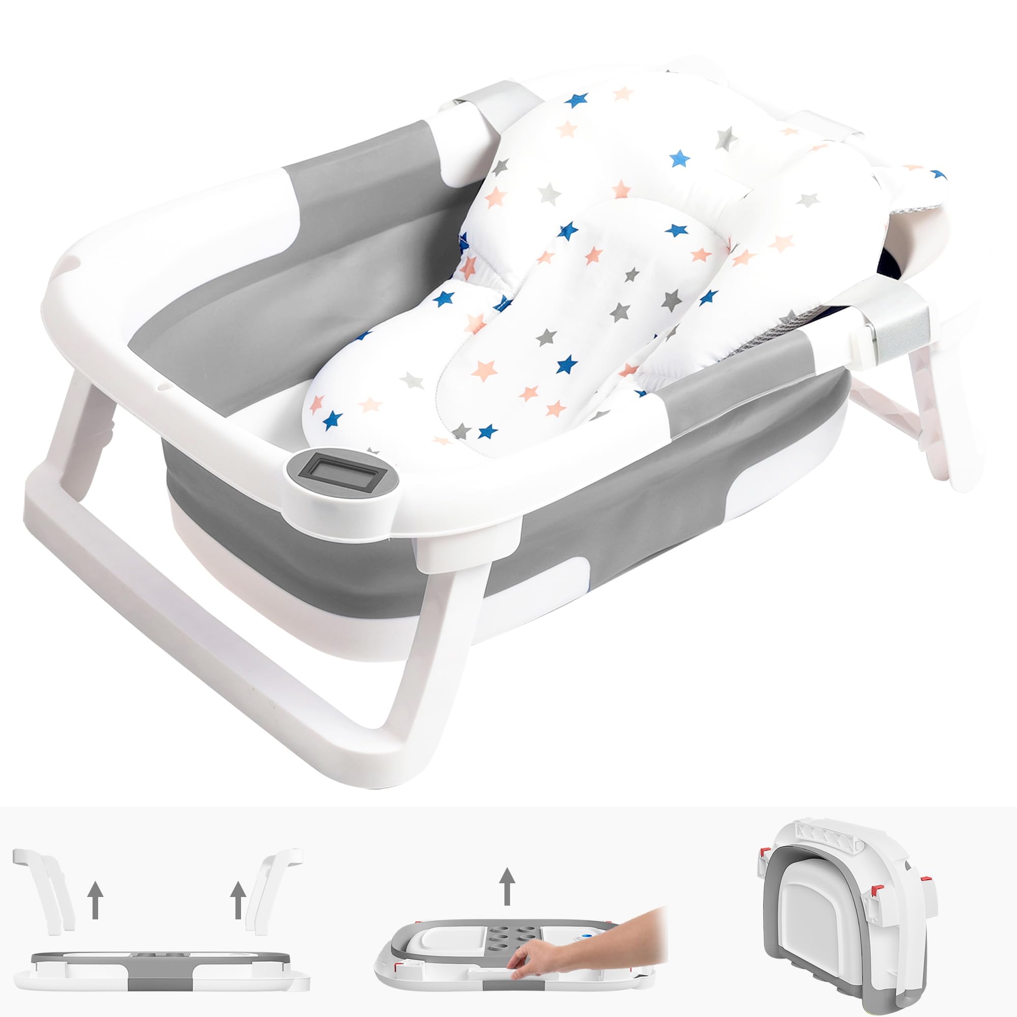 Collapsible Portable Bathtub for Infants and Toddlers - John Pierce Auto Care