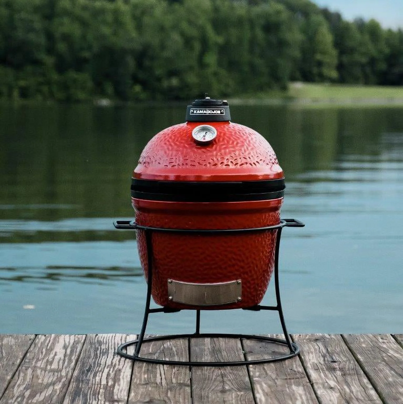 Kamado Joe Joe Jr Kamado Charcoal Grill - John Pierce Auto Care