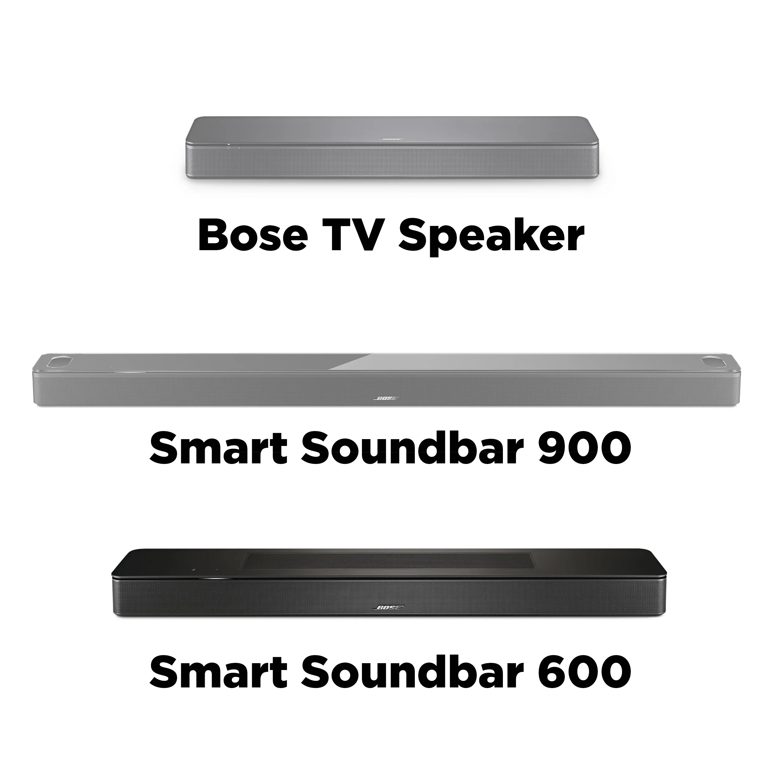 Bose Smart Soundbar 600 TV Wireless Bluetooth Surround Sound Speaker System, Black - John Pierce Auto Care