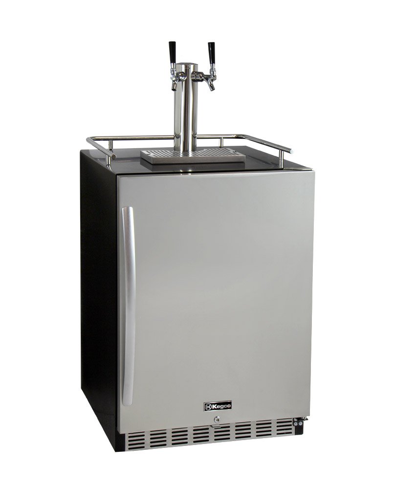 Kegco HK38BSU-2 Dual Faucet Under-Counter Kegerator - John Pierce Auto Care
