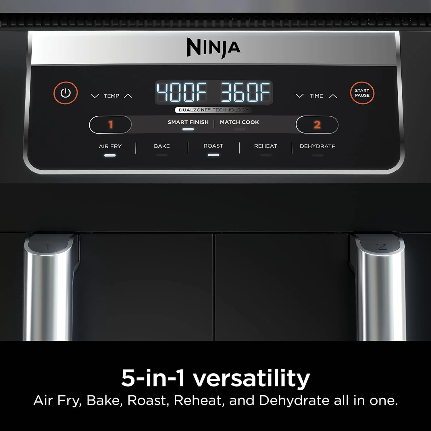 Ninja DZ090 Foodi 6-Quart 5-in-1 DualZone Air Fryer (Refurbished) - John Pierce Auto Care