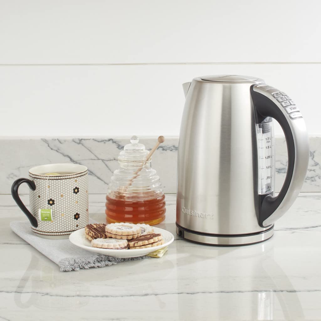 Cuisinart CPK-17 PerfecTemp 1.7-Liter Stainless Steel Electric Kettle - John Pierce Auto Care