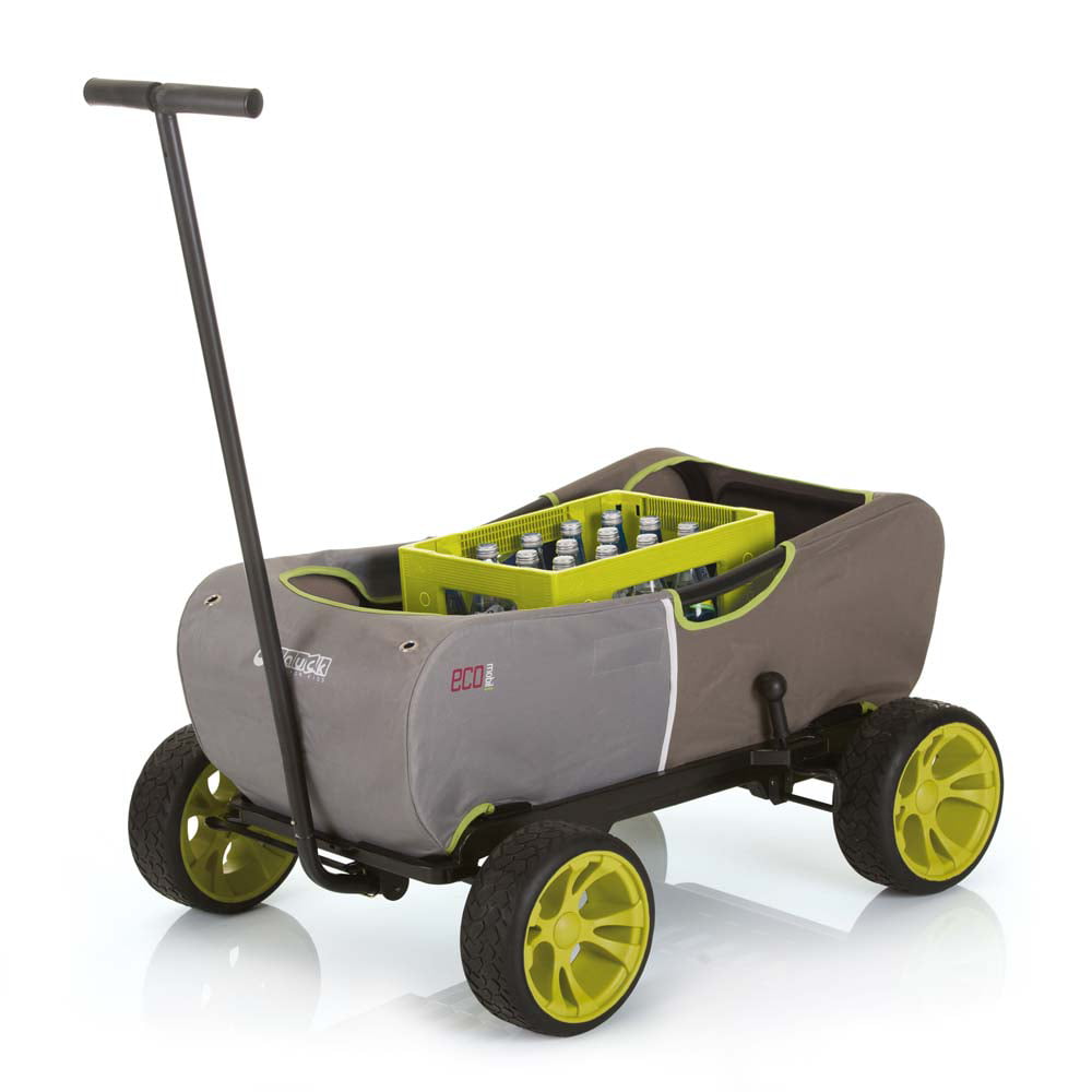 Hauck ECOmobil Foldable Hand-Pull Wagon (Forest Green) - John Pierce Auto Care