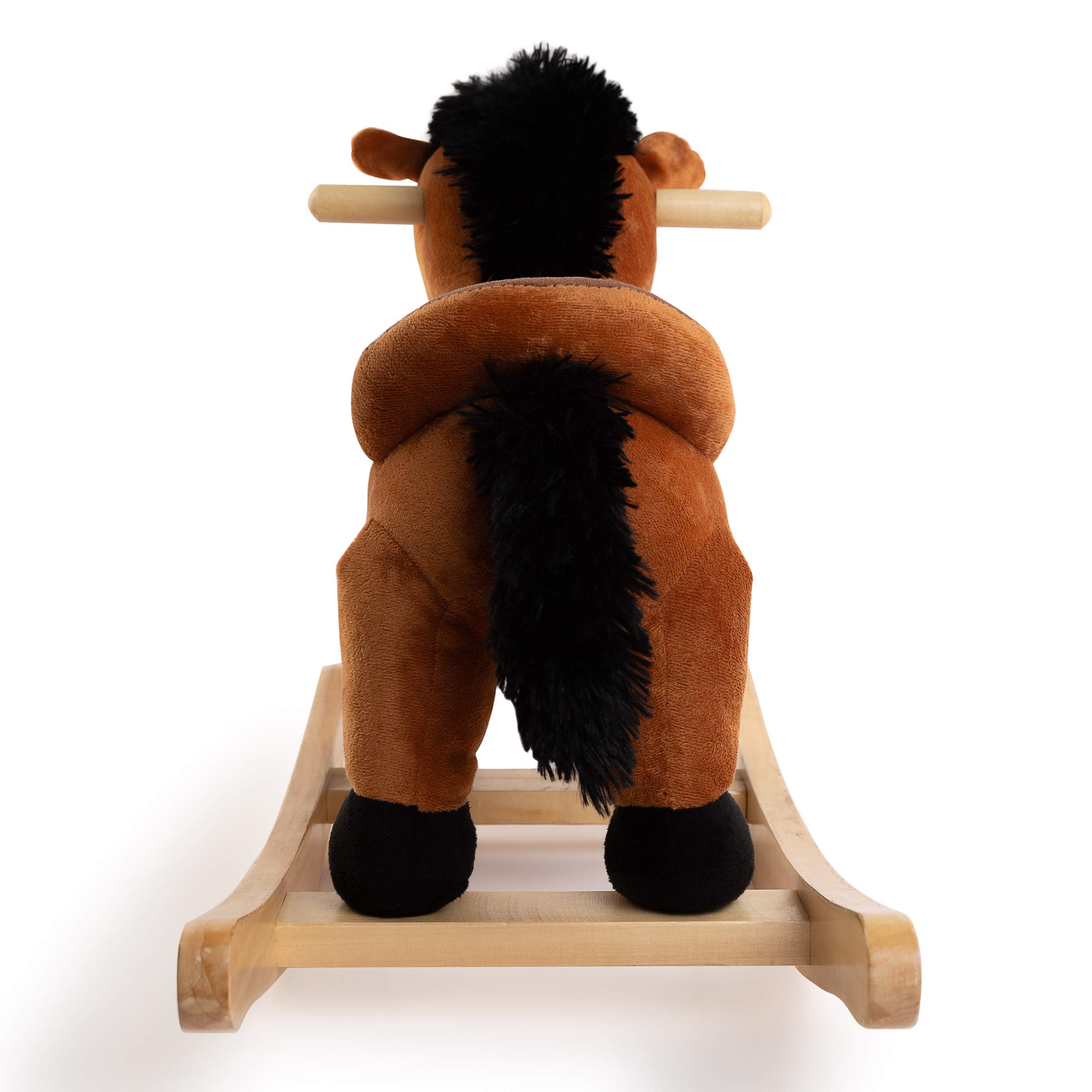 PonyLand Moving Plush Rocking Horse with Electronic Sounds - John Pierce Auto Care