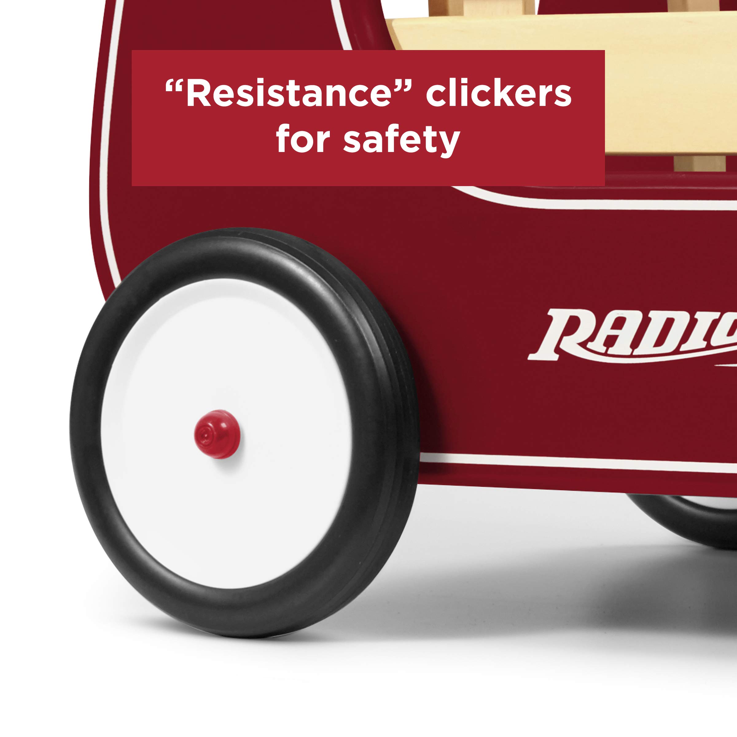 Radio Flyer Classic Wooden Walker Wagon for Toddlers - John Pierce Auto Care