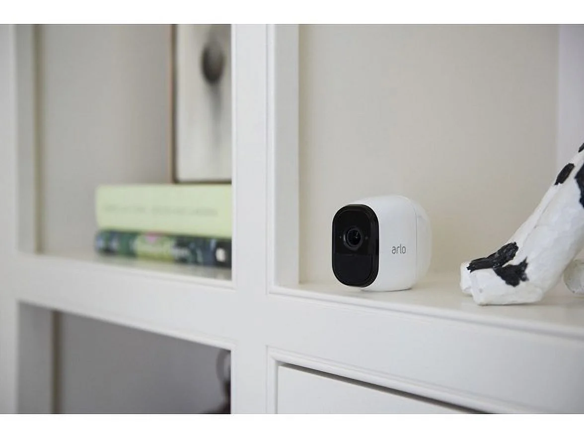Open Box Arlo Pro 4-Cam System 2-way Audio Wifi HD 4 Camera Kit VMS4430U-100NAR - White - John Pierce Auto Care