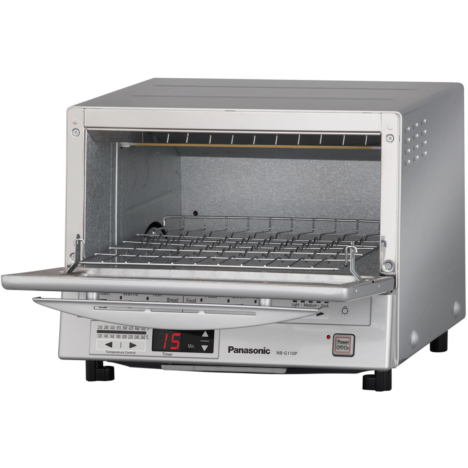 Panasonic FlashXpress Silver Toaster Oven in Silver - John Pierce Auto Care