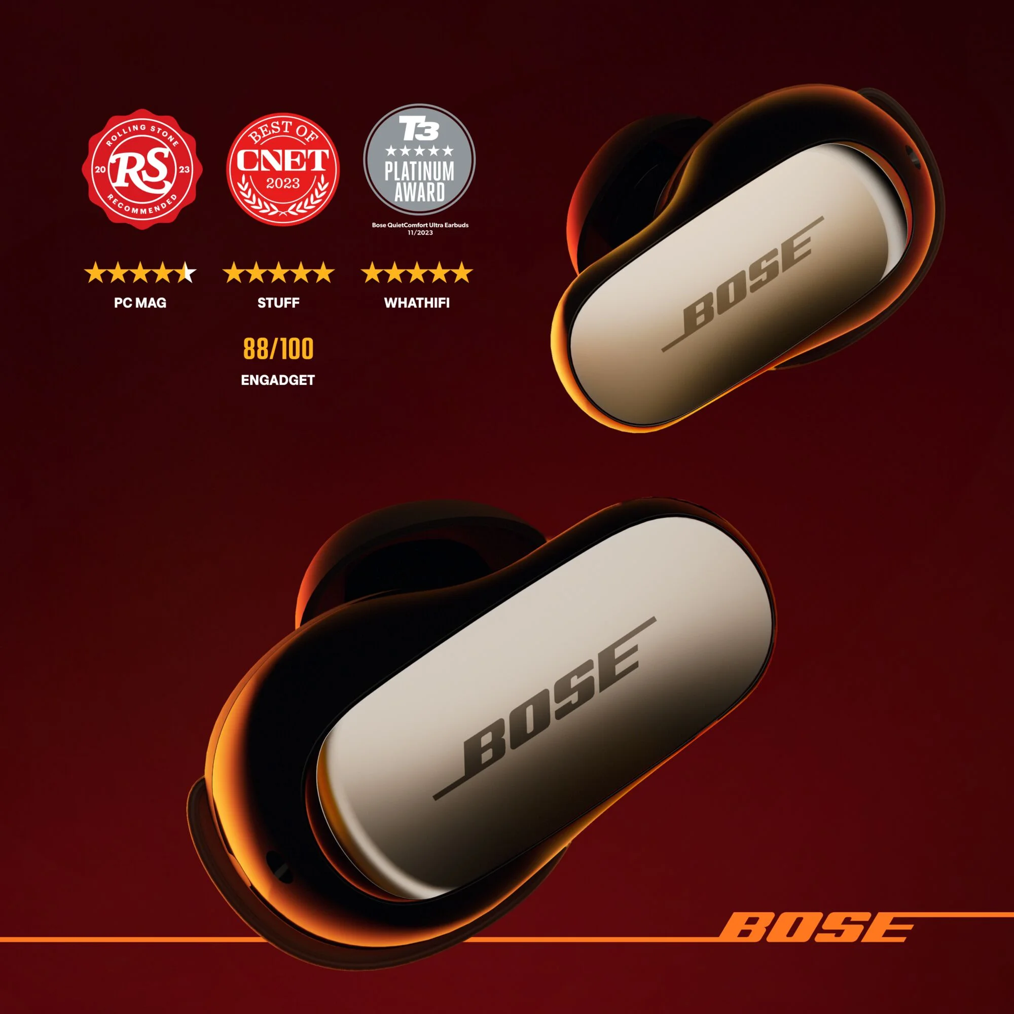 Bose QuietComfort Ultra Wireless Earbuds, Noise Cancelling Bluetooth Headphones, Black - John Pierce Auto Care