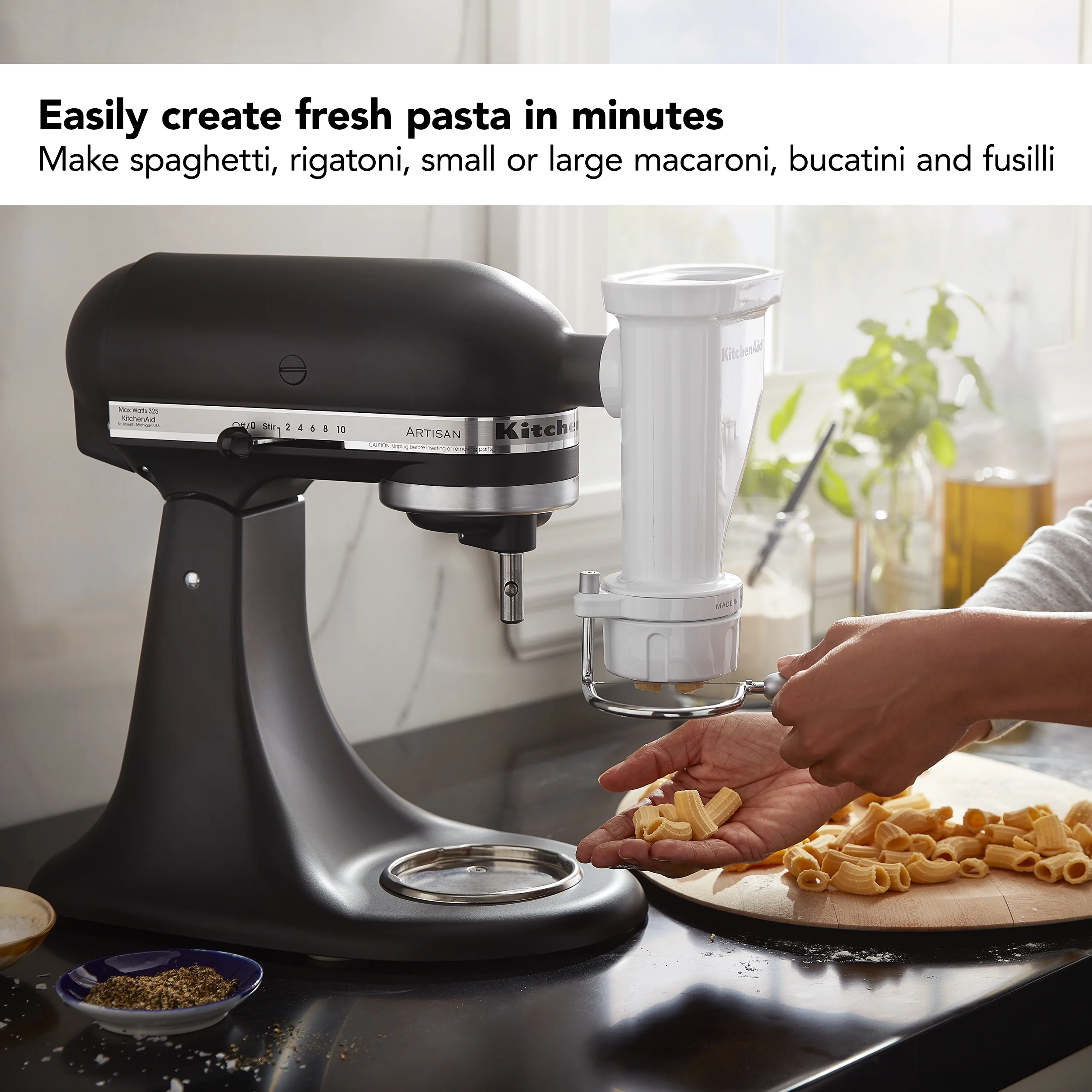 KitchenAid Gourmet Pasta Press, White KSMPEXTA - John Pierce Auto Care