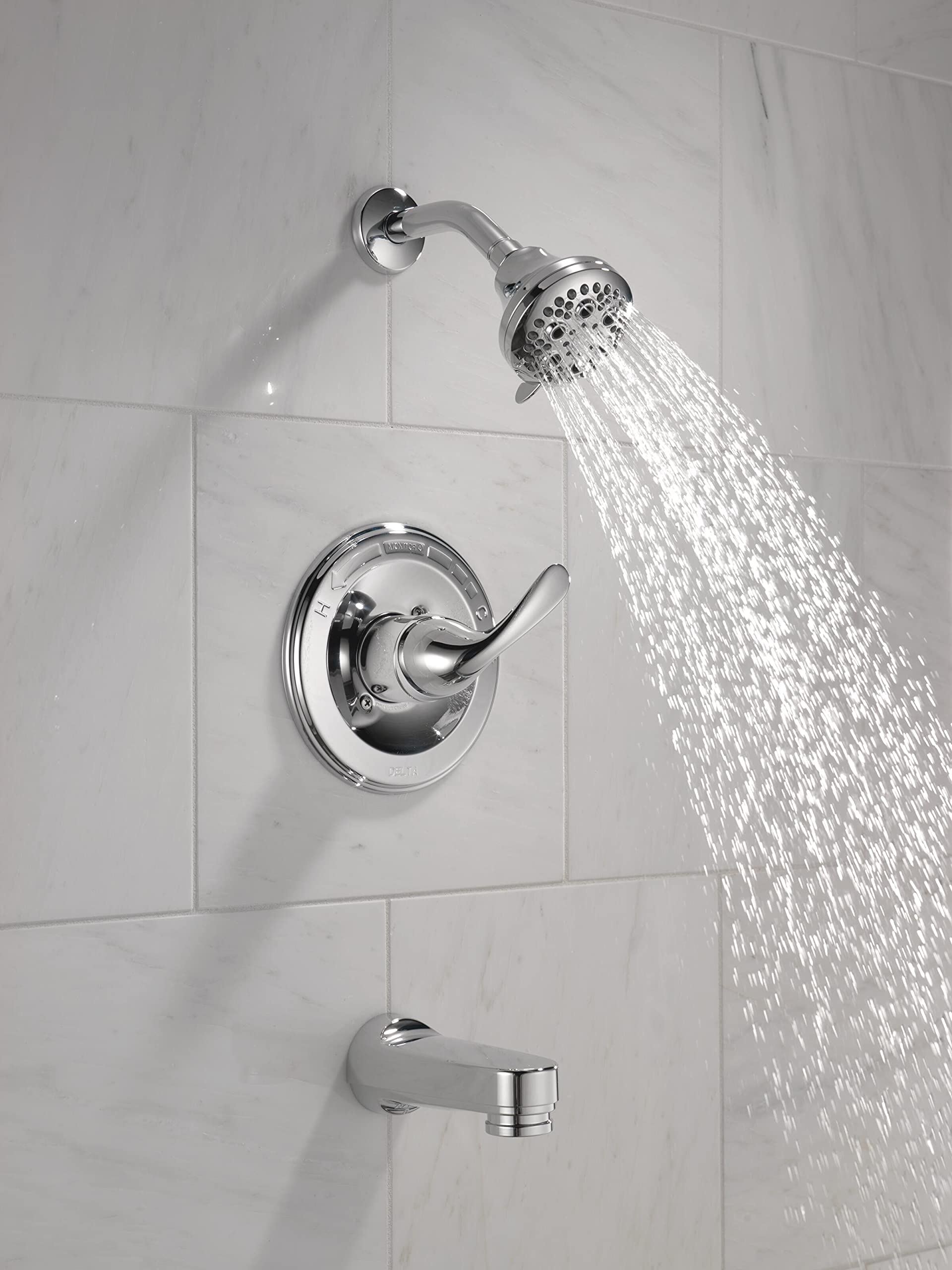 Delta Faucet Classic Tub and Shower Combo Set (Chrome T13420-PD) - John Pierce Auto Care