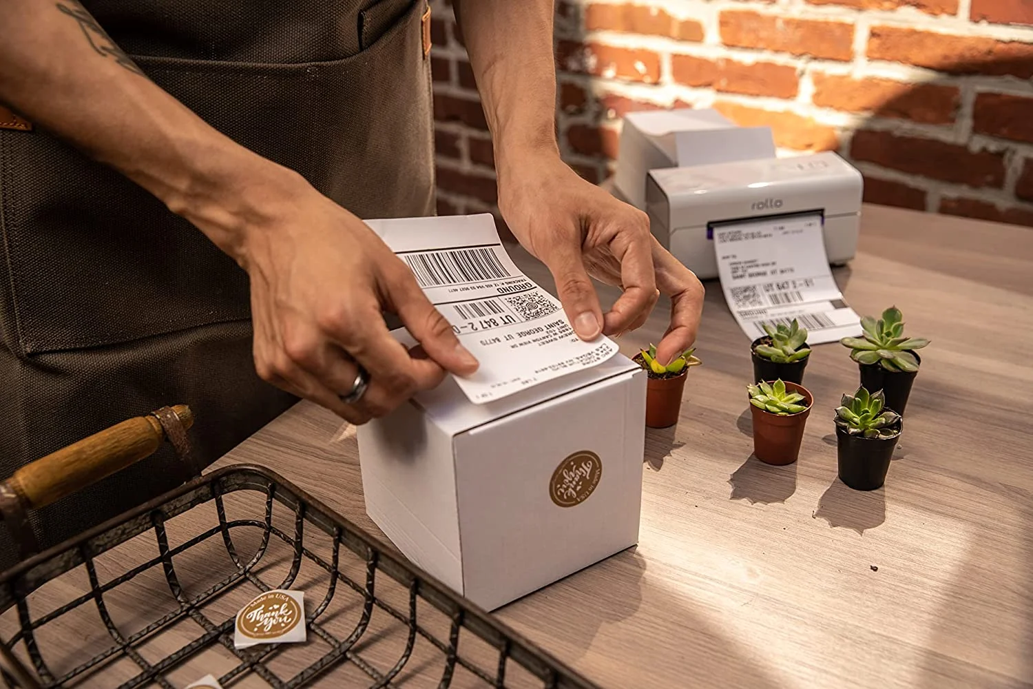 Rollo Wireless Shipping Label Printer - Wi-Fi Thermal Label Printer for Shipping Packages - AirPrint from iPhone, iPad, Mac - John Pierce Auto Care