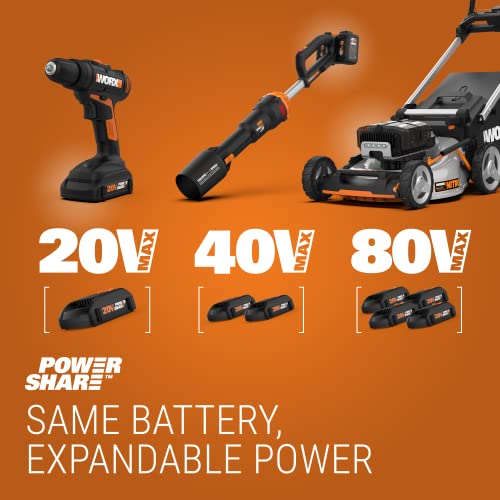 WORX WG931 Cordless Trimmer Blower - John Pierce Auto Care