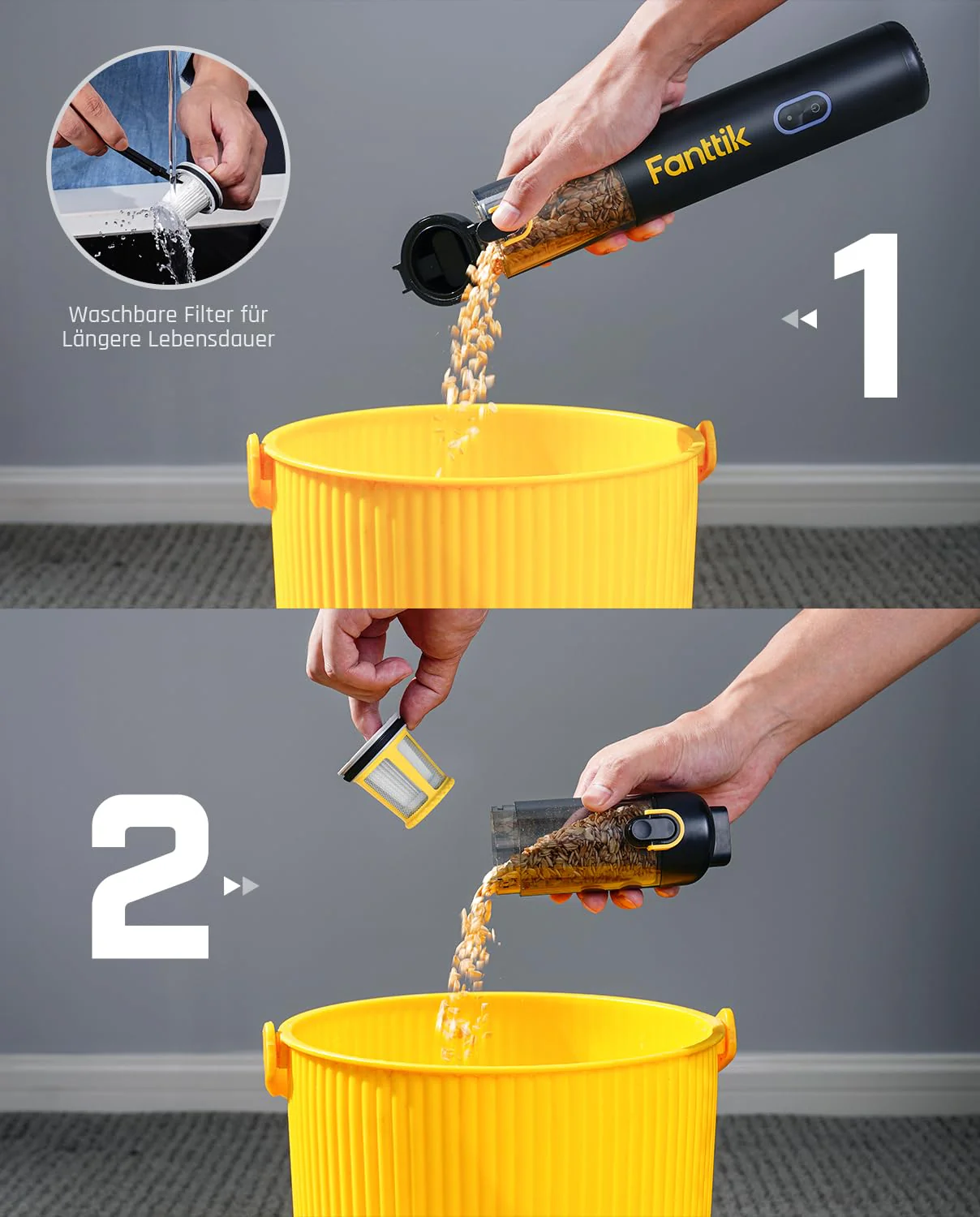Fanttik V8 Apex Mini Car Vacuum - John Pierce Auto Care