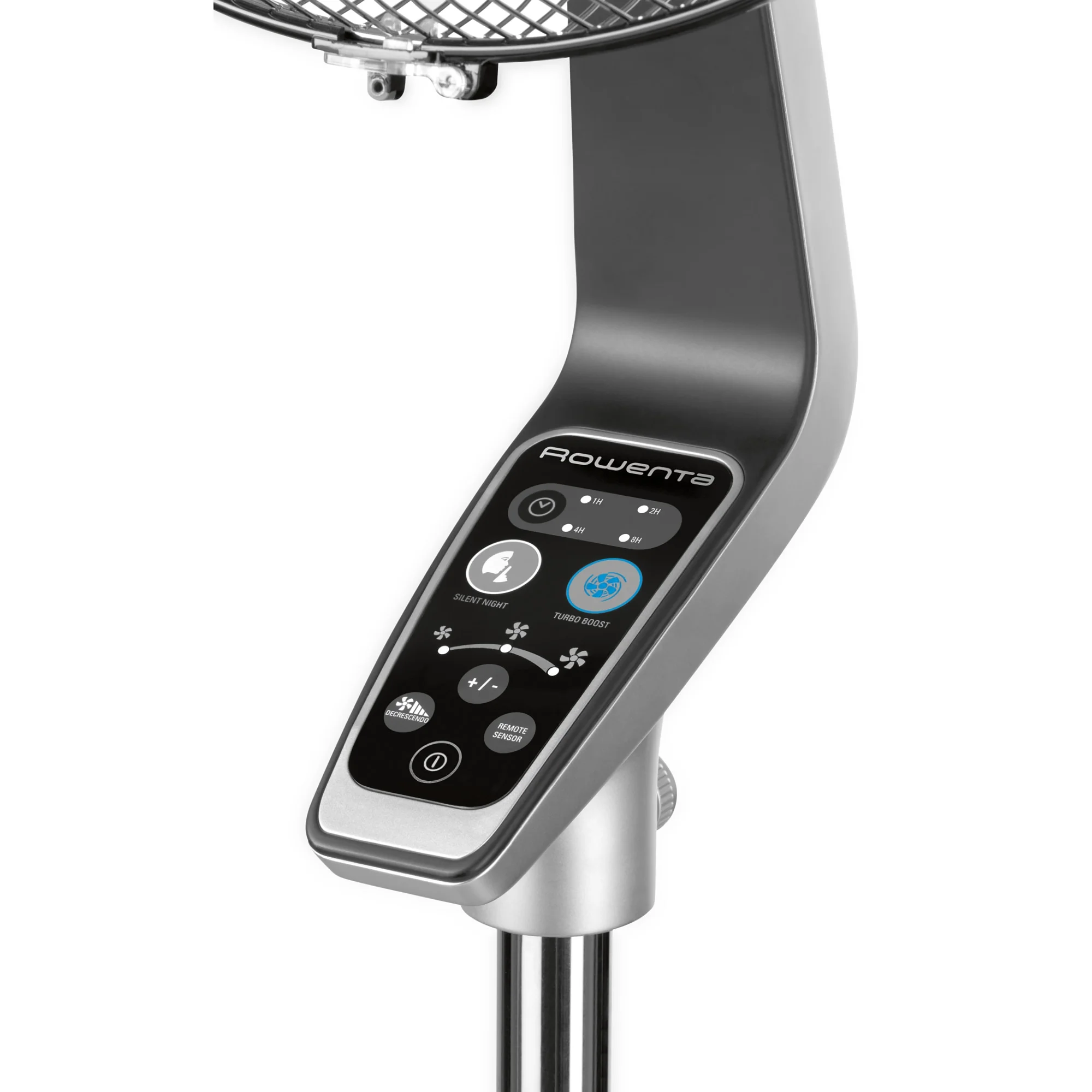 Rowenta Turbo Silence Standing Floor Fan with Remote, 53 Inch, Portable, 5 Speeds, VU5670 - John Pierce Auto Care