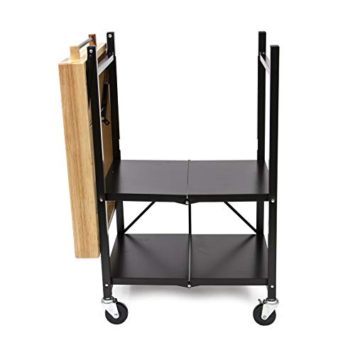 Origami Foldable Kitchen Island Black - John Pierce Auto Care