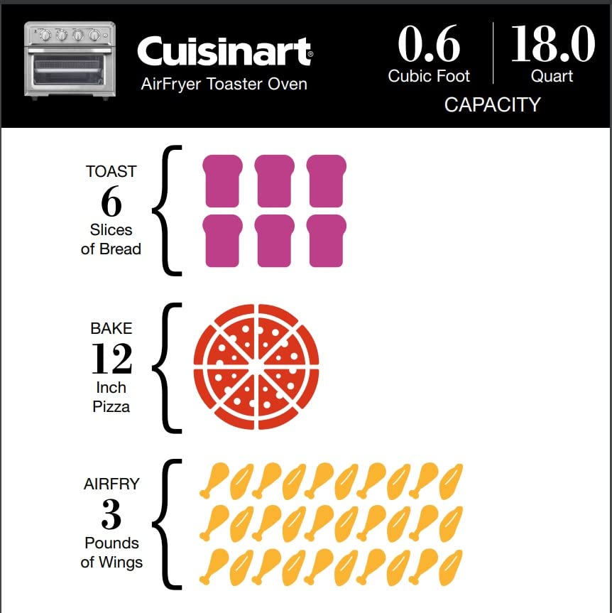 Cuisinart TOA 60 Fryer Toaster Silver - John Pierce Auto Care
