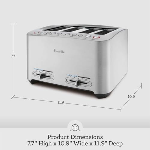 Breville BTA840XL Die Cast 4 Slice Toaster - John Pierce Auto Care