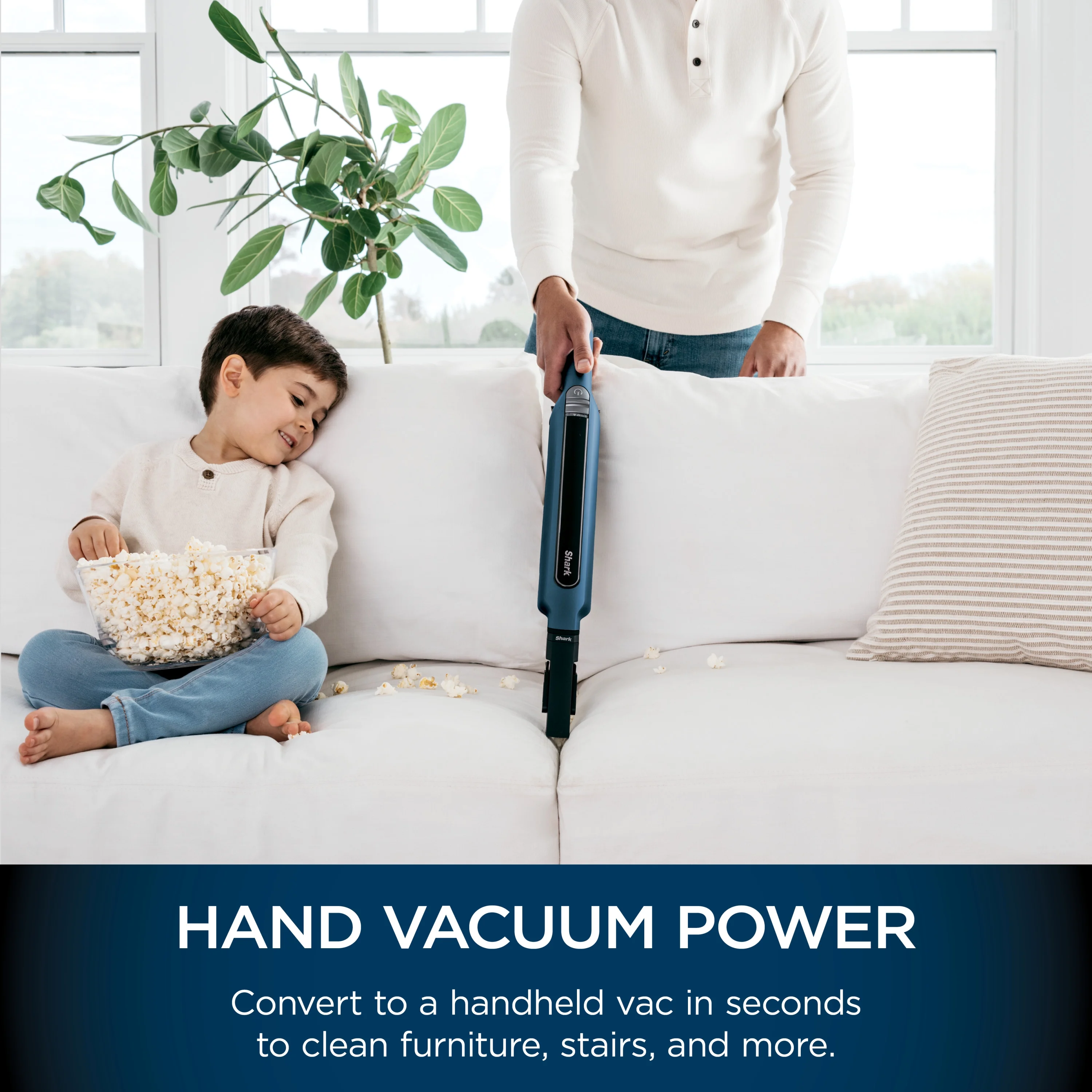 Shark WANDVAC System Ultra-Lightweight Powerful Cordless 3-in-1 Stick Vacuum Cleaner, WS630 - John Pierce Auto Care