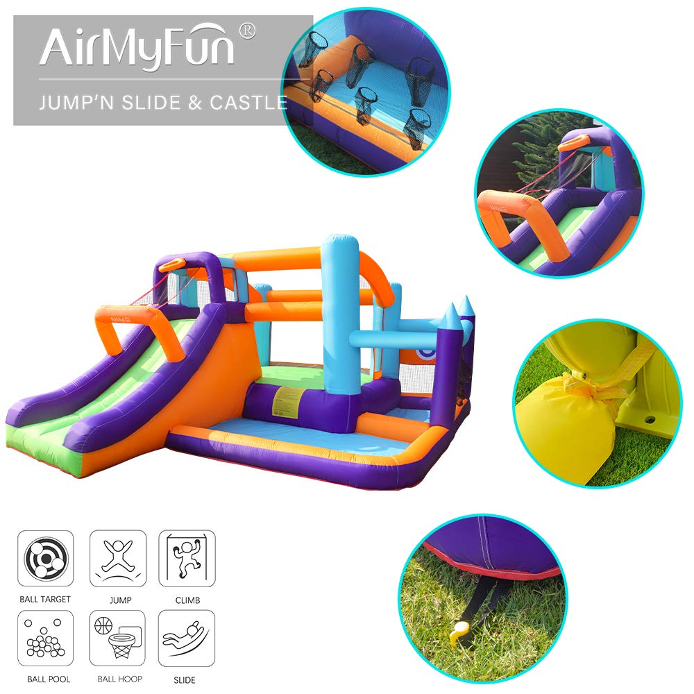AirMyFun Inflatable Jumping Bouncer Outdoor Bounce House - John Pierce Auto Care