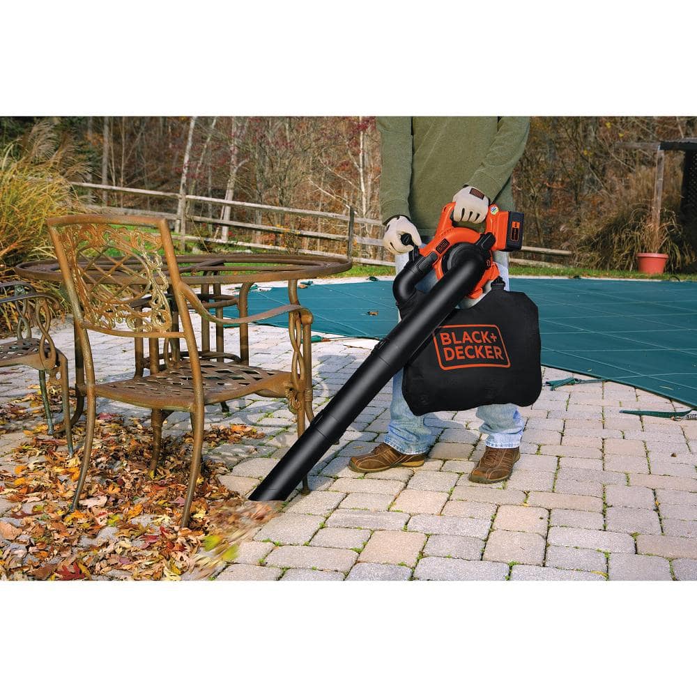 BLACK+DECKER 40V MAX Cordless Handheld Leaf Blower and Vacuum Kit - John Pierce Auto Care