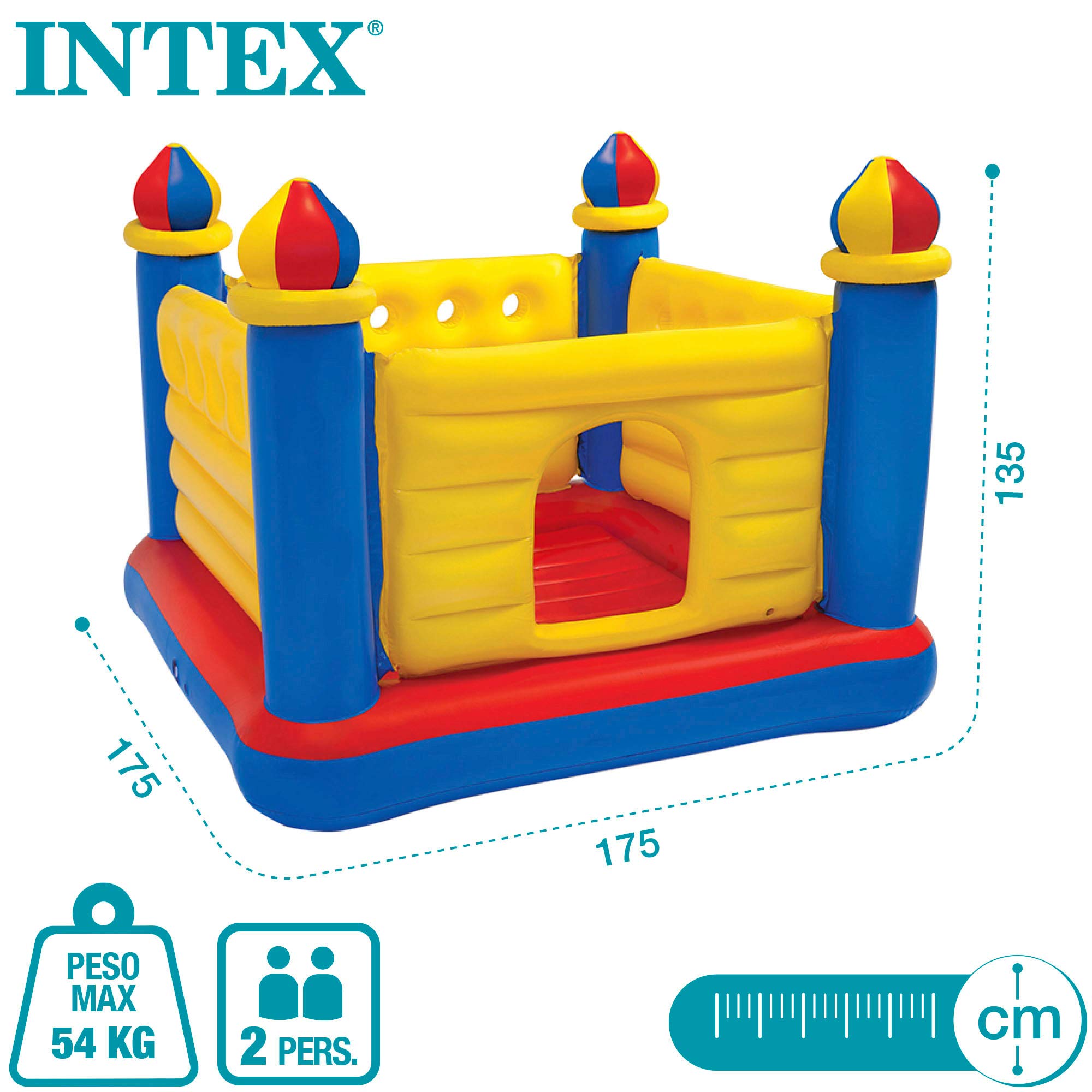 Intex Jump Castle Inflatable Bouncer - John Pierce Auto Care