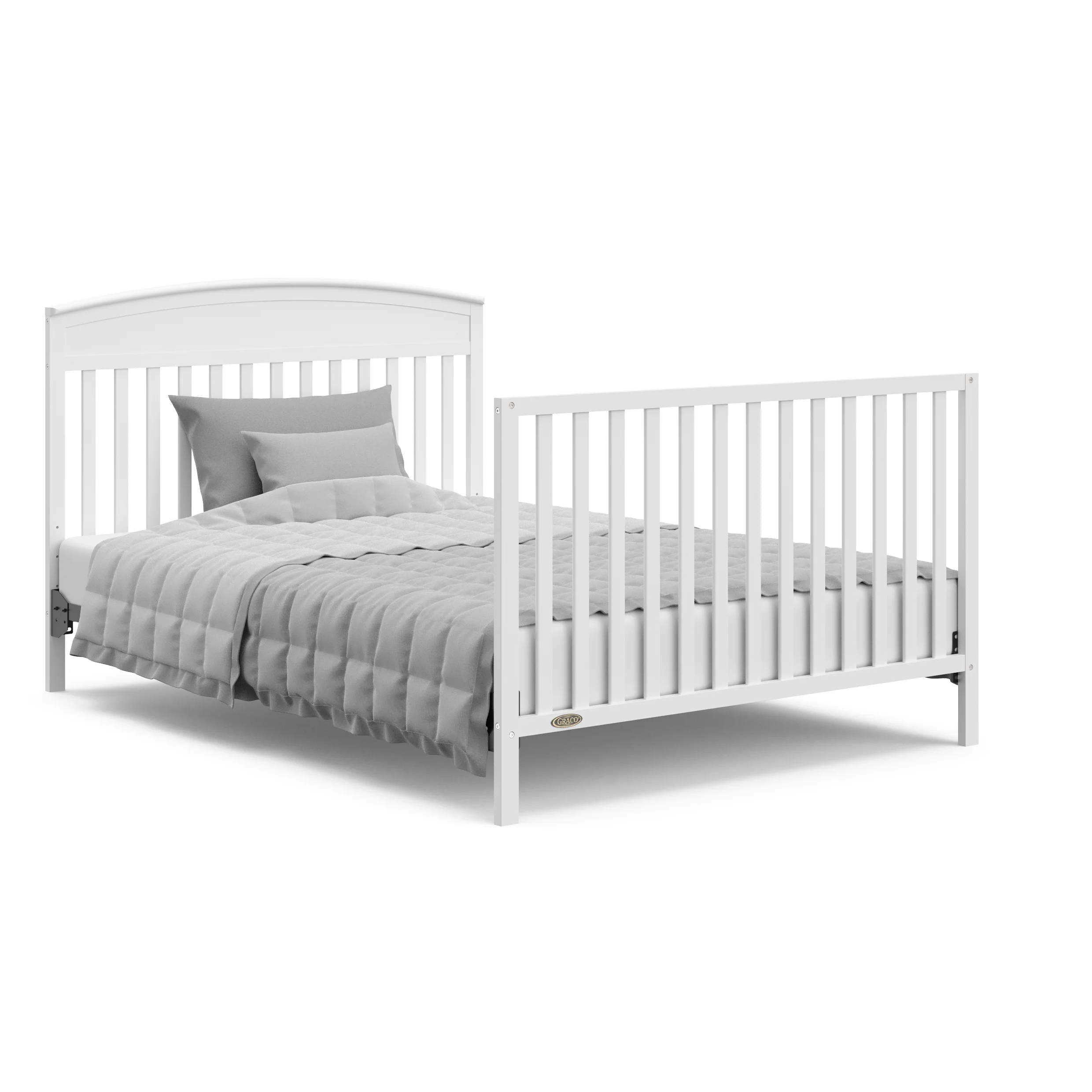 Graco Benton 5-in-1 Convertible Baby Crib, White - John Pierce Auto Care
