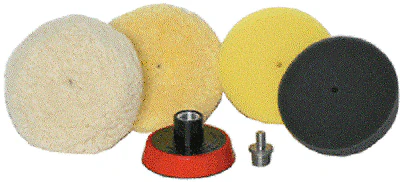 Micro 3.50'' Buff Pad Starter Kit - 85-938 Made in USA - John Pierce Auto Care