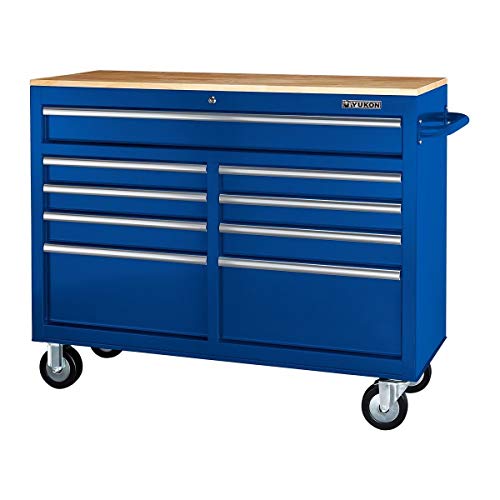 9 Drawer Mobile Storage Cabinet Solid - John Pierce Auto Care
