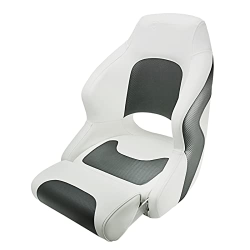 Seamander Premium White Captain Bucket Sport Boat Seat - John Pierce Auto Care