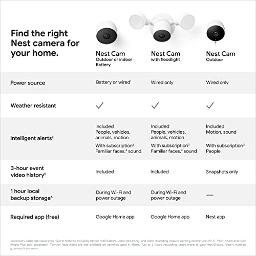 Google G3AL9 GPLE9 Nest Floodlight - John Pierce Auto Care