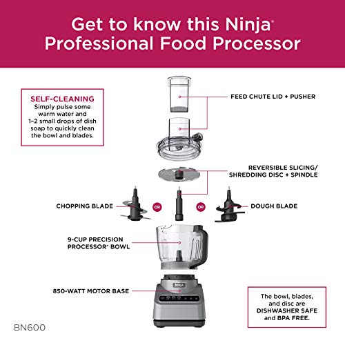 Ninja Professional Processor 850 Watts BN600C - John Pierce Auto Care