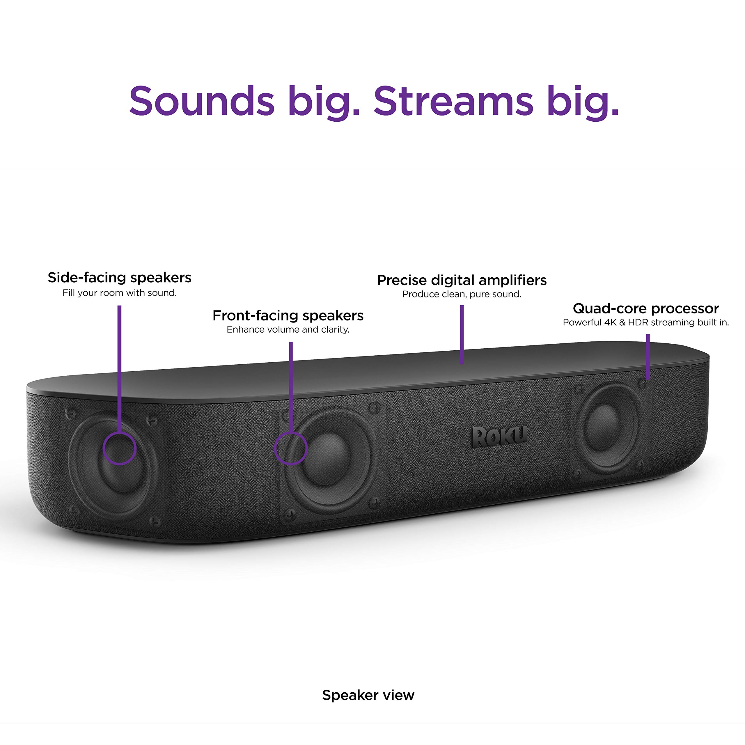 Roku Streambar 4K HDR Streaming Device and Soundbar Combo - John Pierce Auto Care