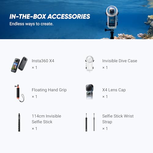 Insta360 Invisible Dive Bundle Stabilization - John Pierce Auto Care