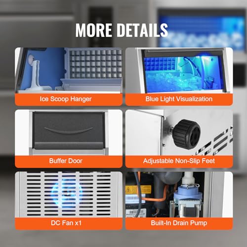 VEVOR Commercial Ice Maker Machine - John Pierce Auto Care