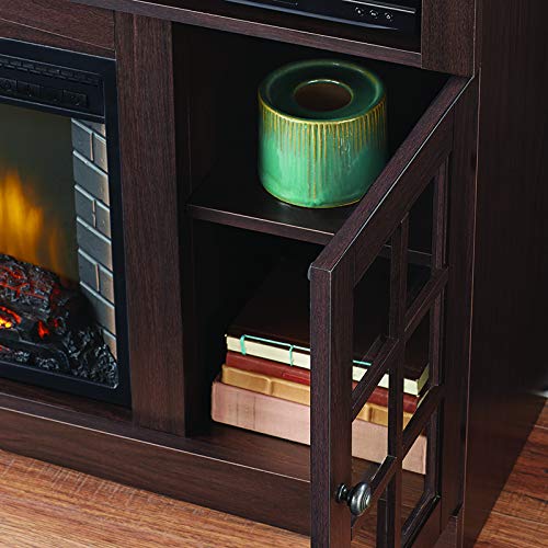 Muskoka 370 196 48 Electric Fireplace Espresso - John Pierce Auto Care