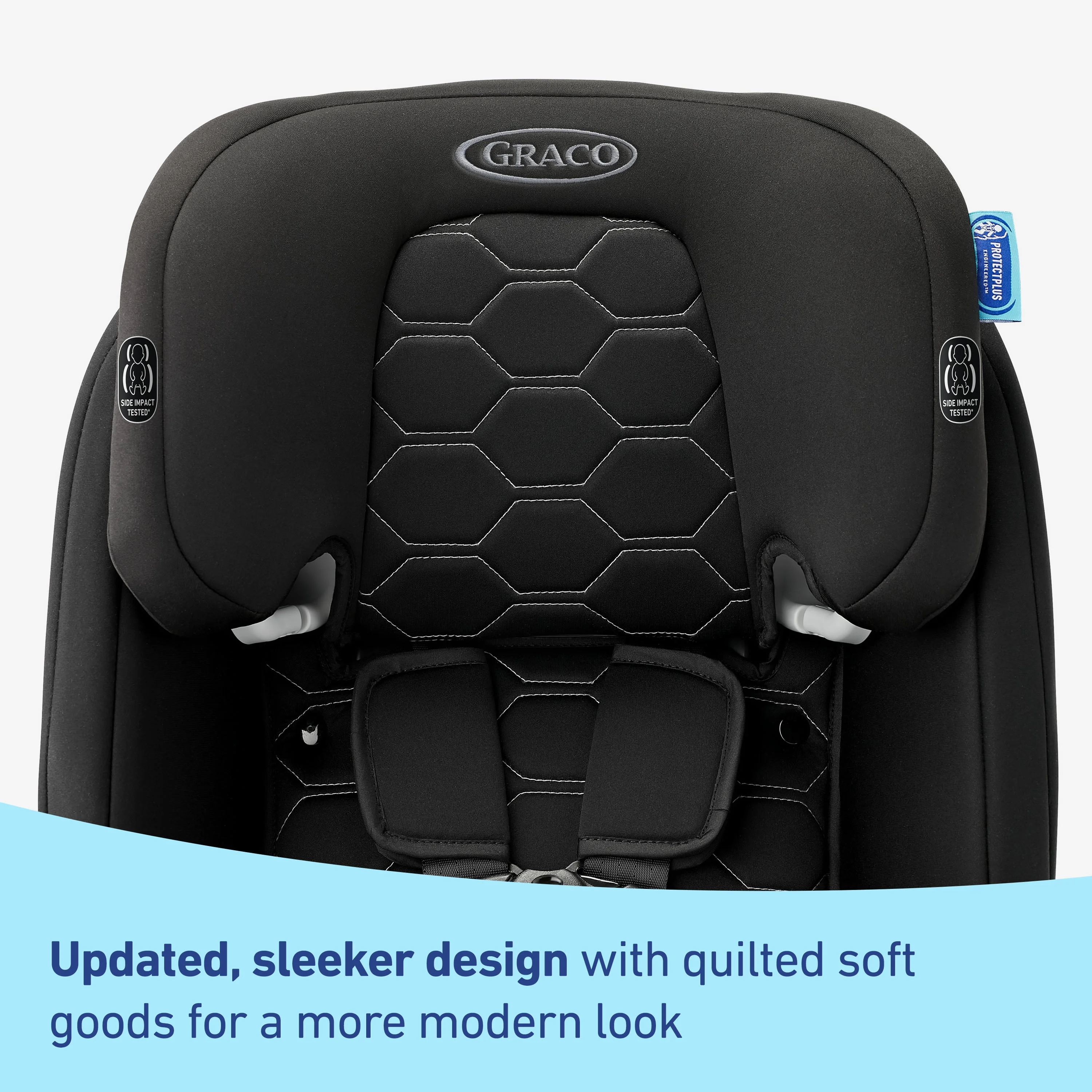 Graco® Nautilus® 2.0 LX ft. InRight ™ LATCH 3-in-1 Harness Booster Forward Facing Car Seat, Hex - John Pierce Auto Care
