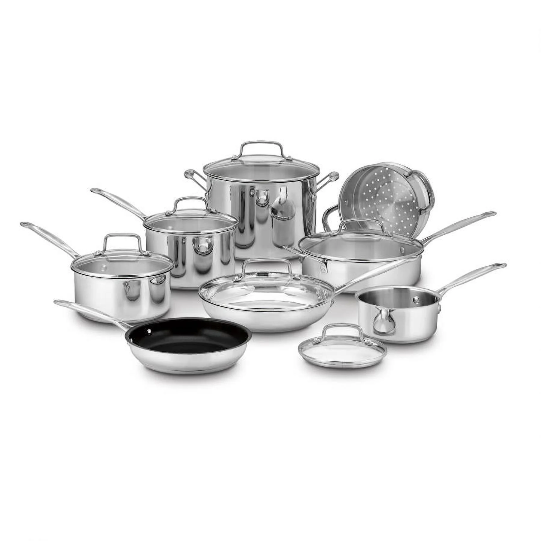Cuisinart Chef's Classic Stainless Steel 14-Piece Cookware Set - John Pierce Auto Care