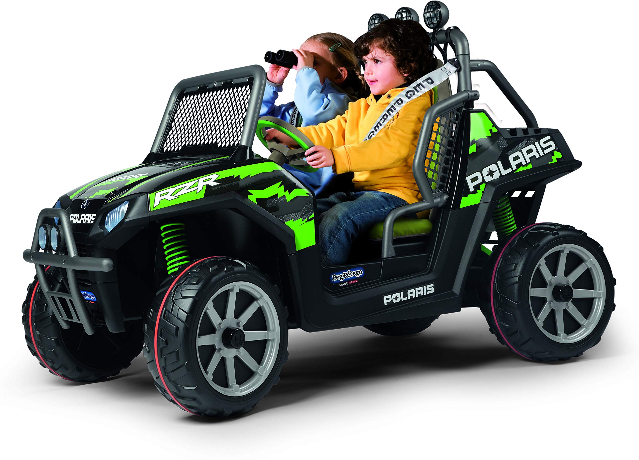 Peg Perego Polaris Ranger Shadow 12V Ride-On Kids Vehicle - John Pierce Auto Care