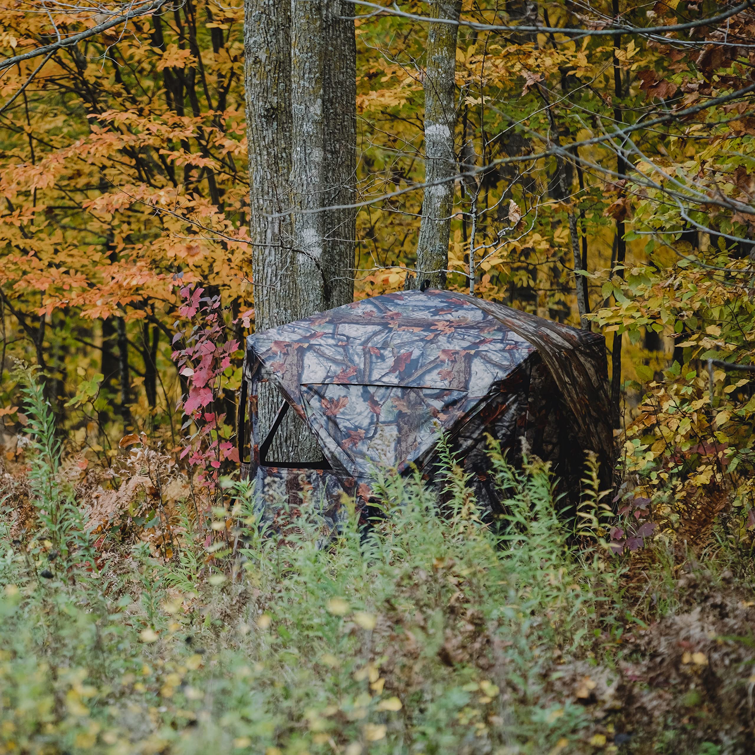 Barronett Blinds Hunting Blind in Bloodtrail Woodland Camo - John Pierce Auto Care