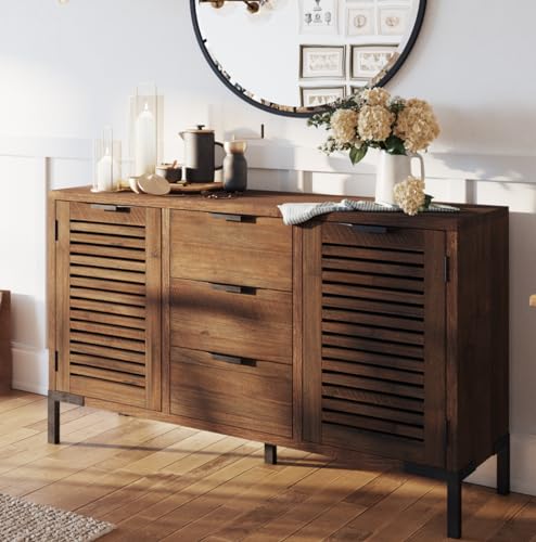 Bme Arcadia Premium Solid Wood Buffet Sideboard Cabinet - John Pierce Auto Care