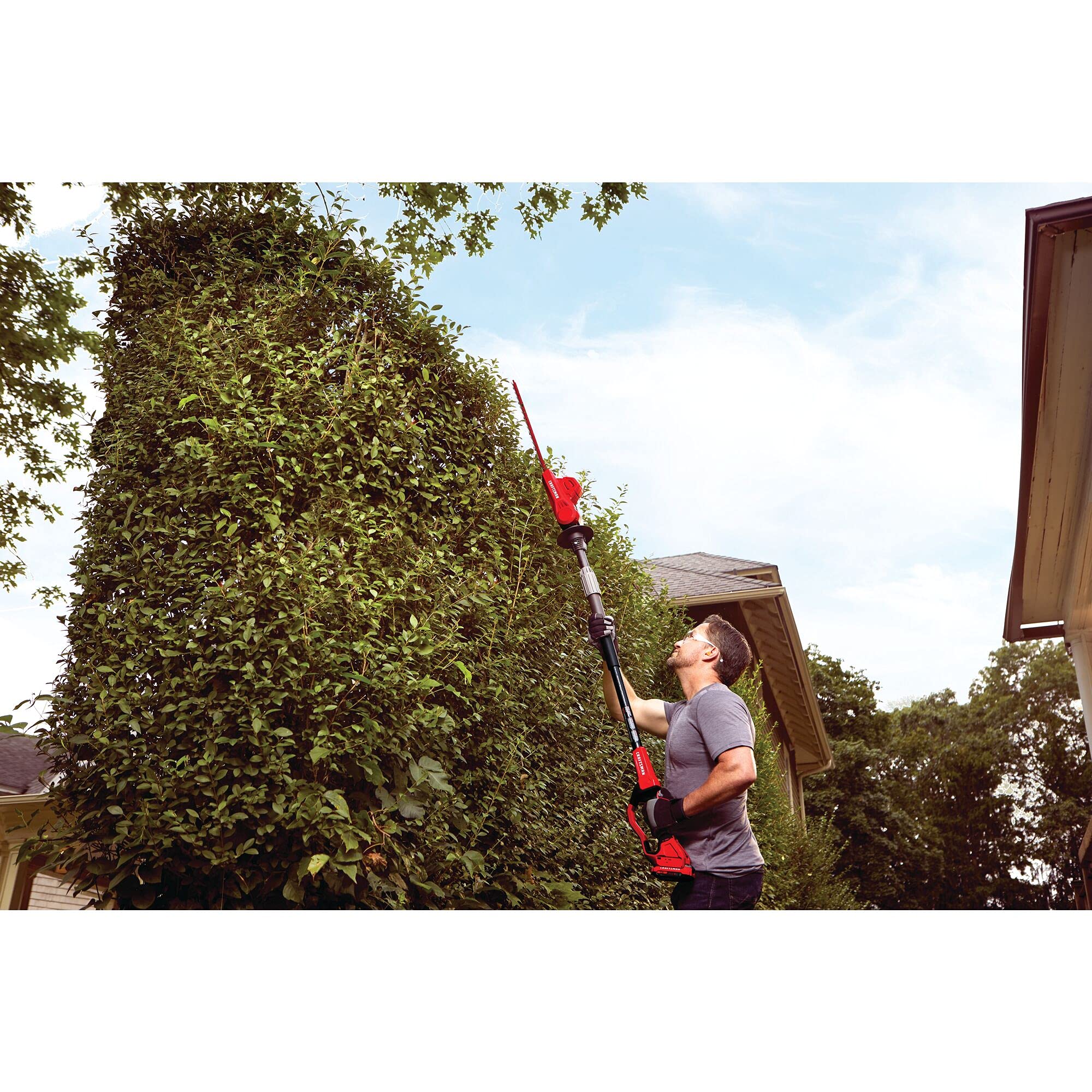 CRAFTSMAN V20 Cordless 18-Inch Pole Hedge Trimmer (Tool Only) - John Pierce Auto Care