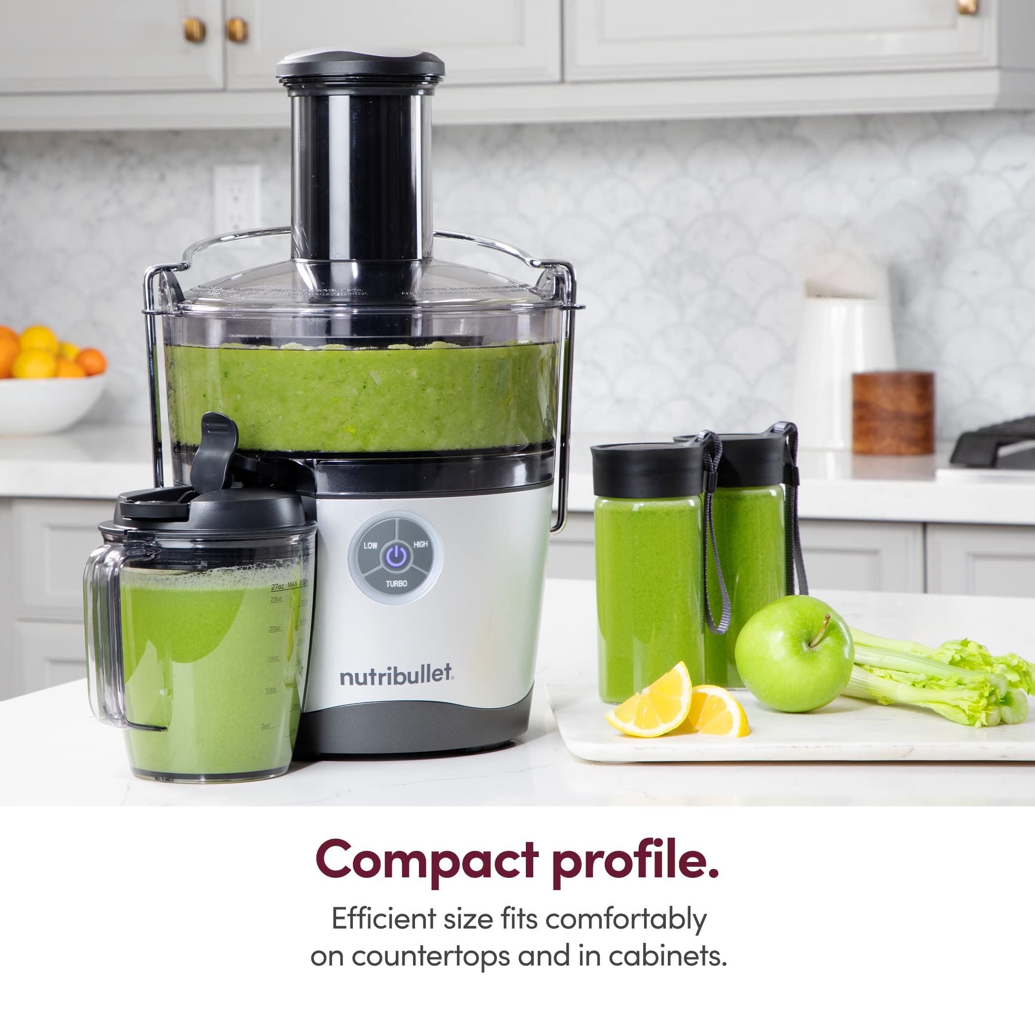 NutriBullet Juicer Pro Silver Centrifugal Juicing Machine - John Pierce Auto Care