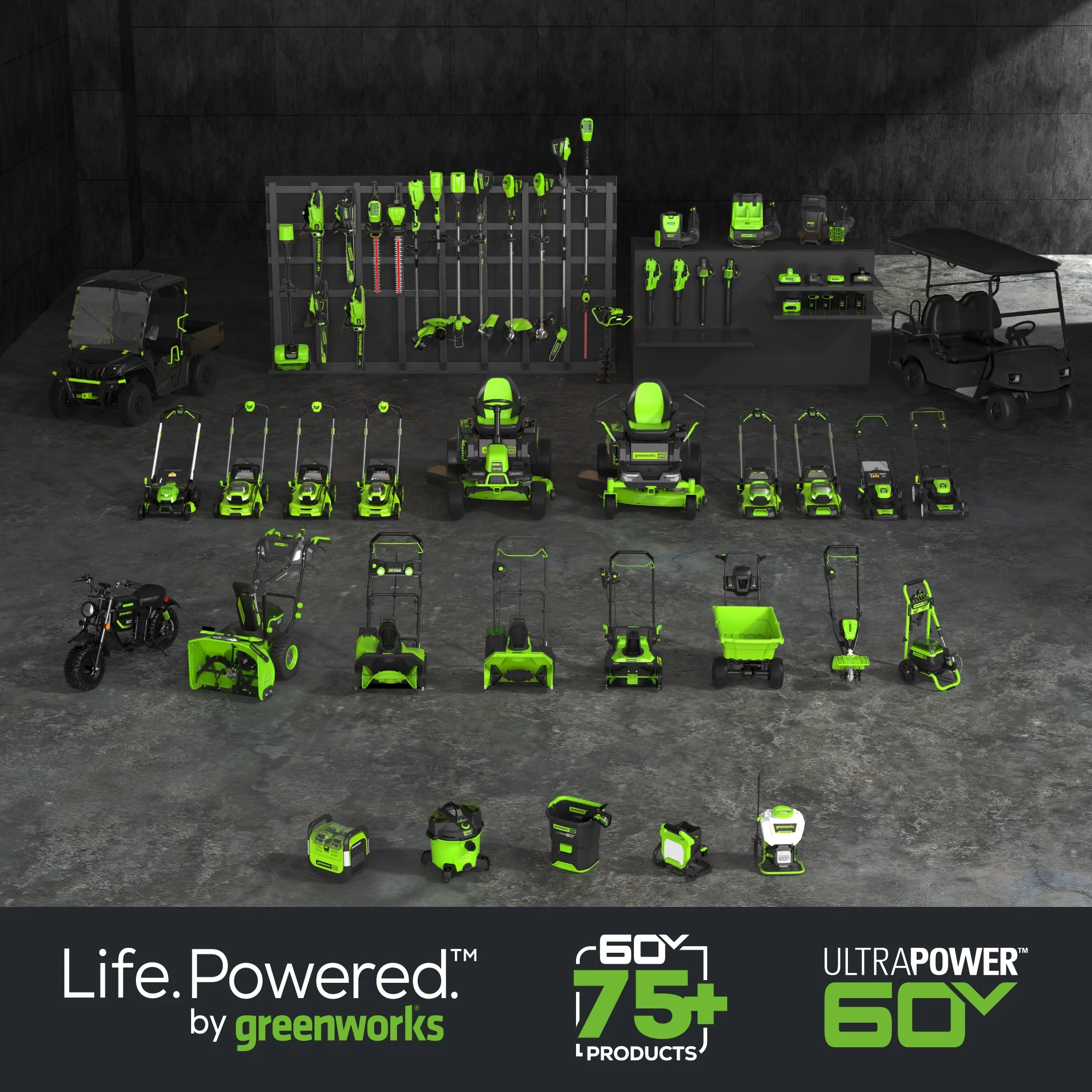 Greenworks Pro 60V 16 in. Brushless Cordless 2kW Chainsaw with 2.5 Ah Battery and Charger - John Pierce Auto Care