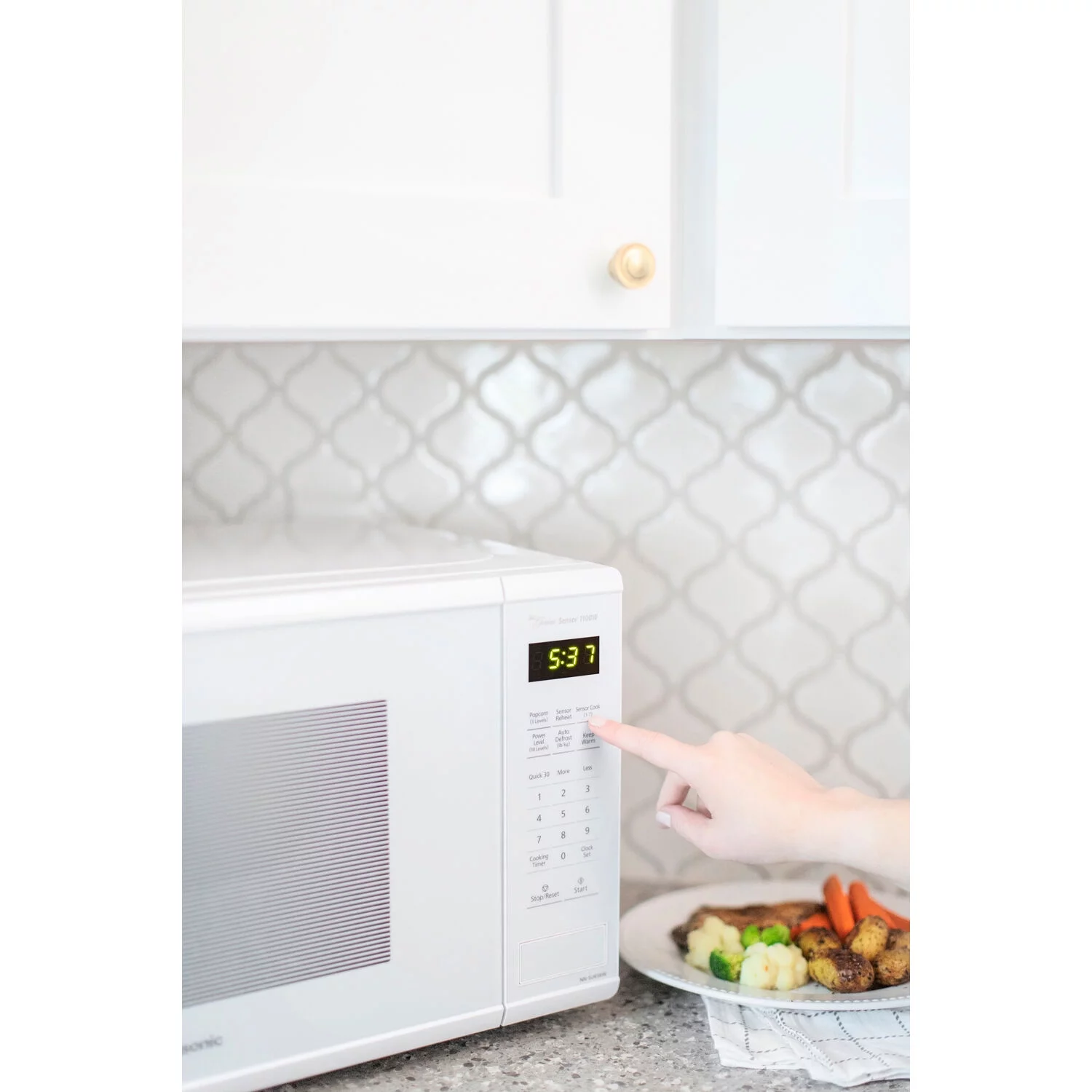 Panasonic 1.3 Cu. Ft. 1100W Genius Microwave - John Pierce Auto Care