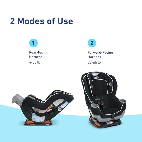 Graco Extend2Fit Convertible Seat Gotham - John Pierce Auto Care