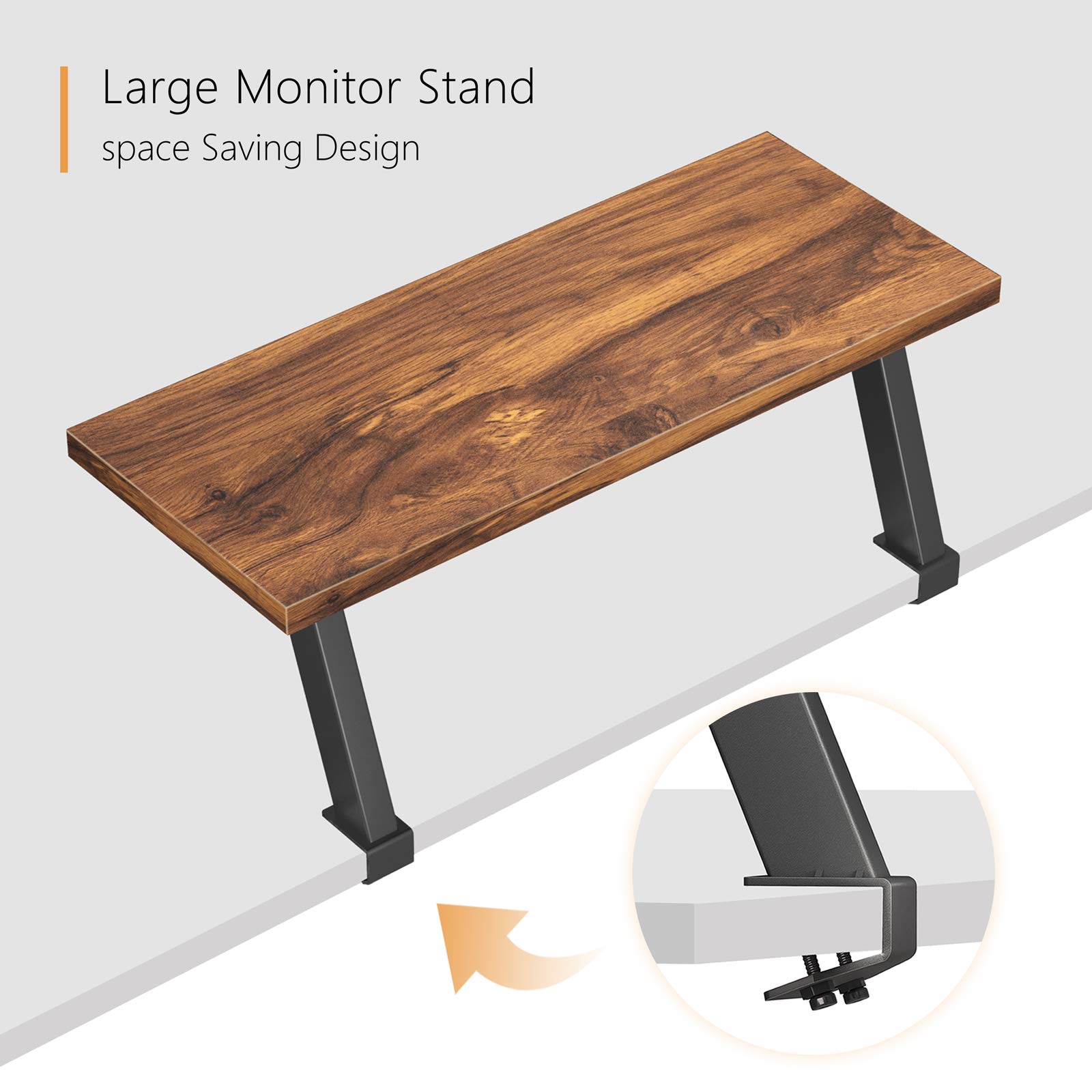 CubiCubi L-Shaped Space-Saving Computer Corner Desk - John Pierce Auto Care