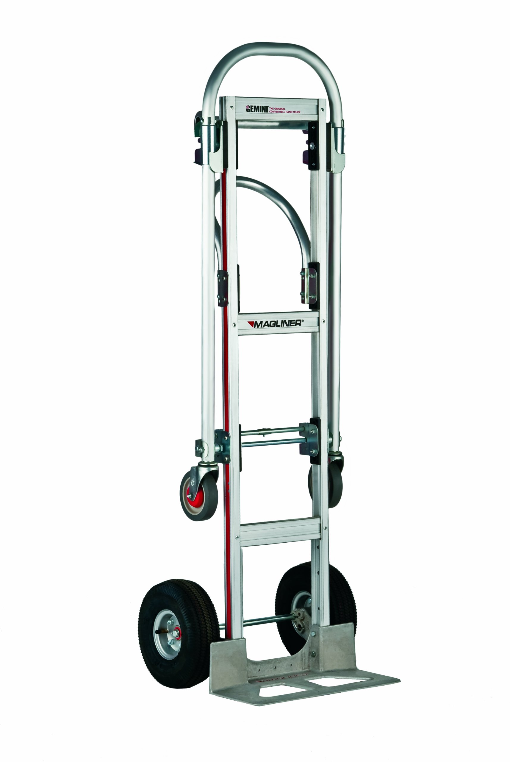 Magline Gemini Convertible Pneumatic Hand Truck - John Pierce Auto Care