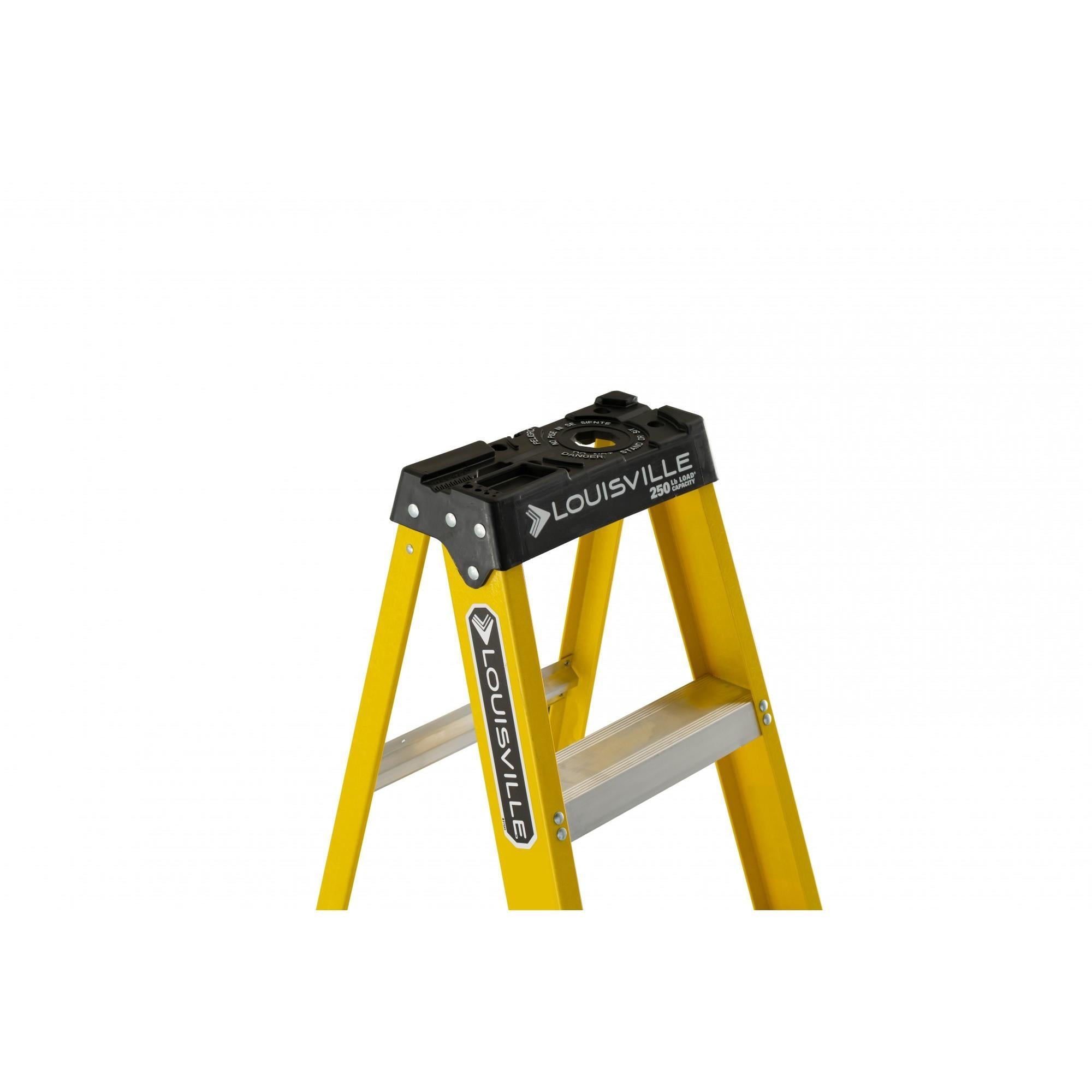 Louisville Ladder 8-Foot Fiberglass Step Ladder (W-3118-08) - John Pierce Auto Care