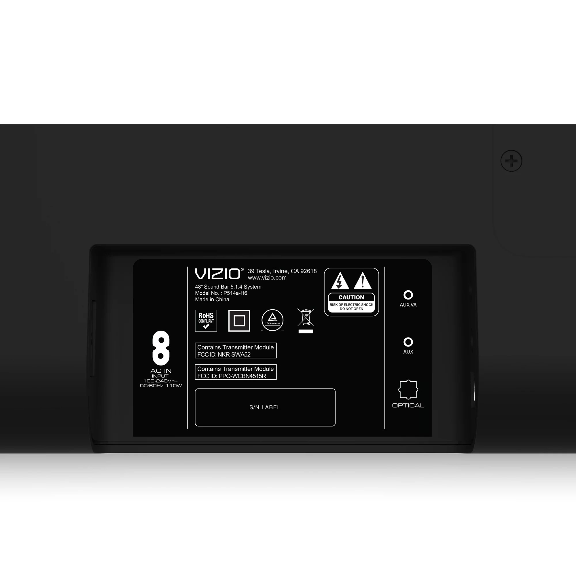 VIZIO Elevate 5.1.4 Home Theater Sound Bar with Dolby Atmos and DTS:X - P514a-H6 - John Pierce Auto Care