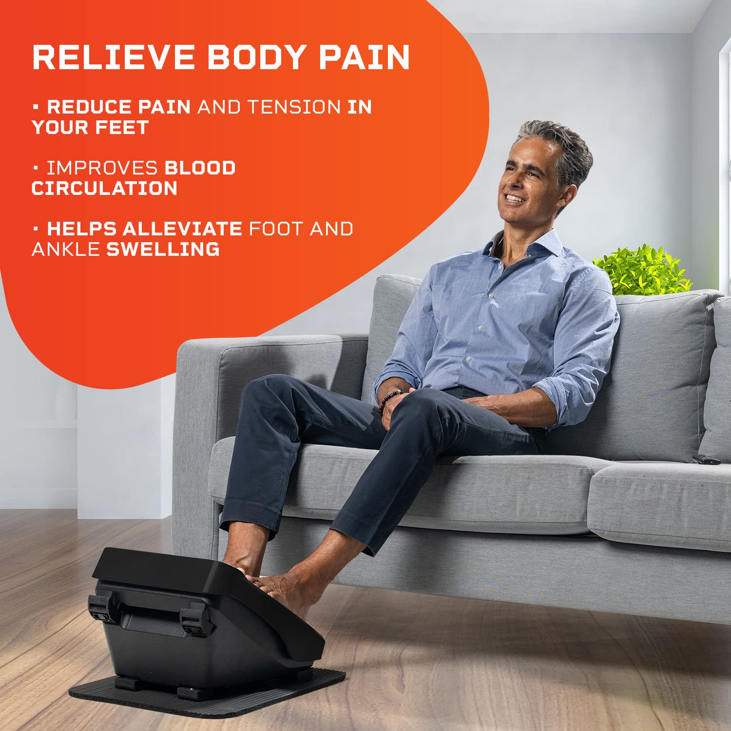 LifePro Foot and Calf Massager with Heat for Neuropathy - John Pierce Auto Care